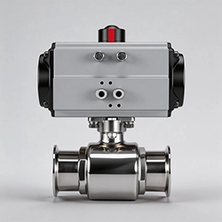 Pneumatic Actuated Sanitary Ball Valve